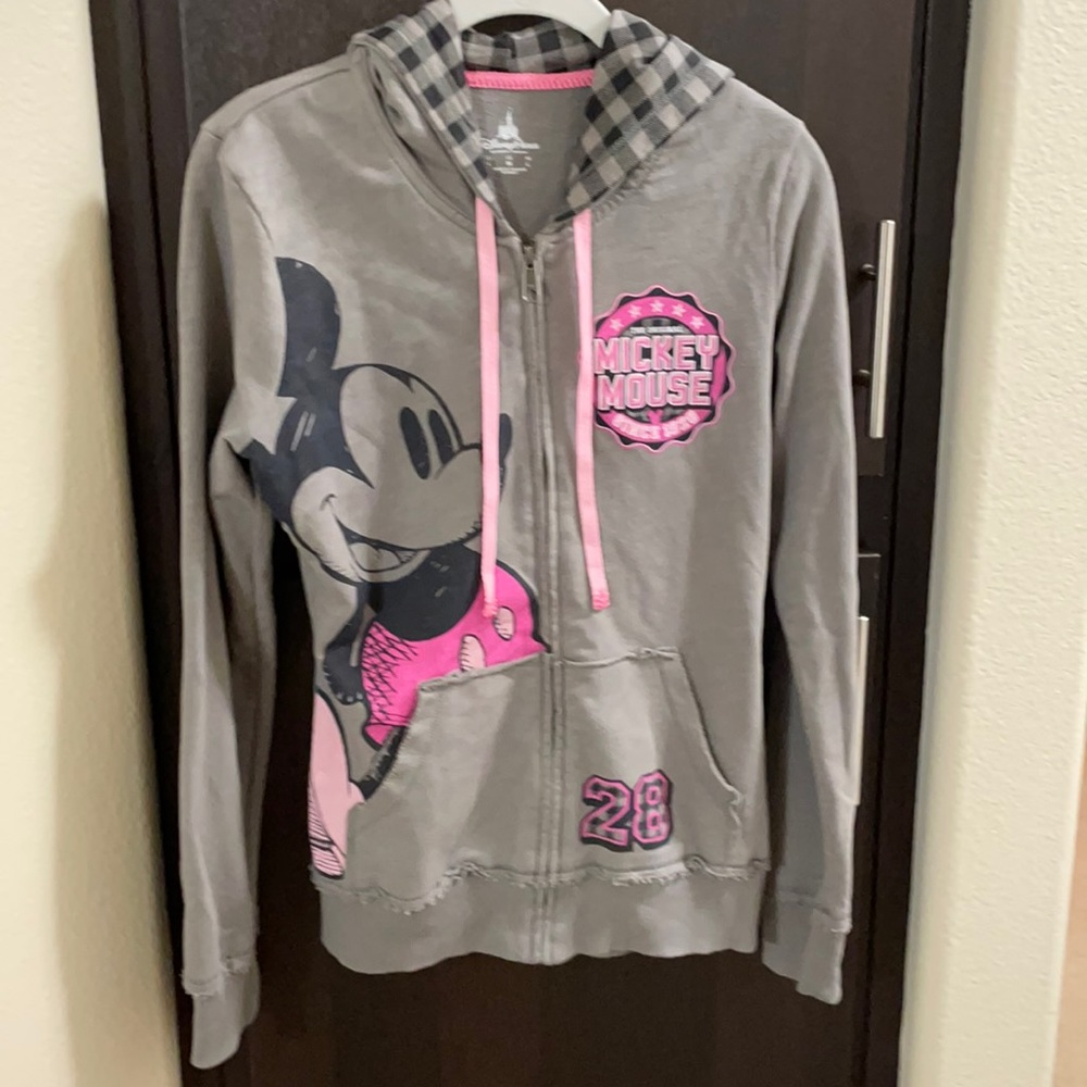 Disney Parks Mickey Mouse Zip Hoodie